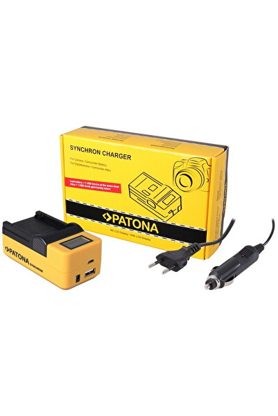 Patona incarcator USB pentru Fujifilm NP85 NP-85 with LCD