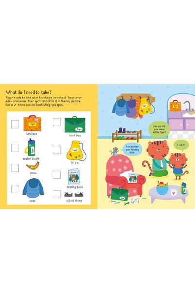 Usborne Caiet de activități pentru începerea școlii
