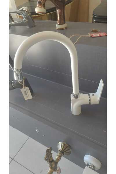 Condi Collection White Sink Faucet