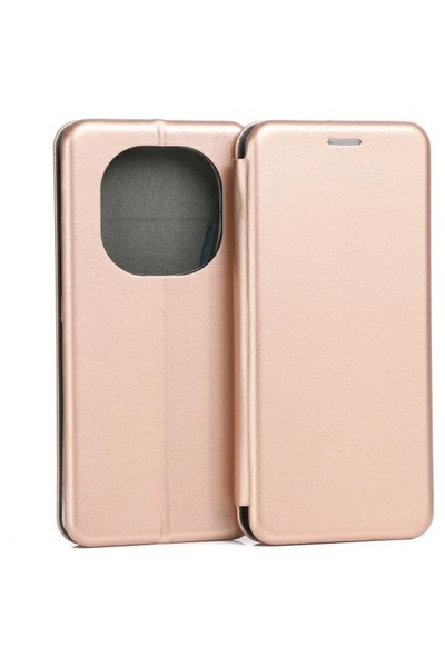 Beline Husă magnetică tip carte pentru Xiaomi Redmi Note 14 Pro 5G, Auriu Roz