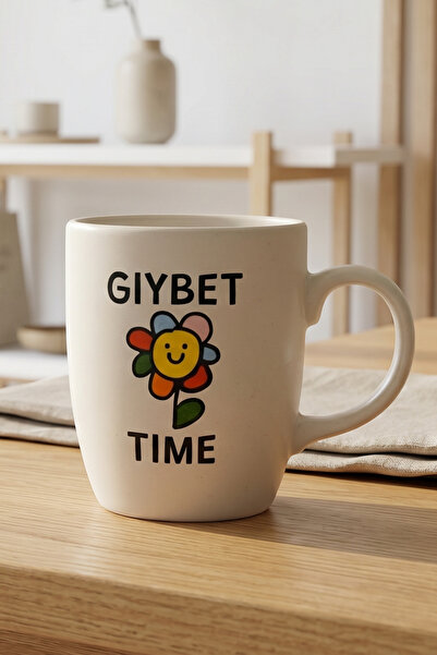 Gıybet Time Oval Kupa
