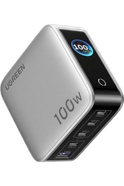 Ugreen Φορτιστής USB X773 65620B 4xUSB-C και 1xUSB-A έως 100 Βατ Γκρι