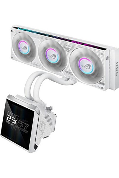 ASUS Ψύκτρα CPU ROG Strix SLC IV 360 ARGB LCD Λευκό για Intel και AMD Socket ...