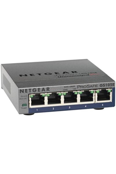 NETGEAR Διακόπτης 5 θυρών GS105E-200PES 10/100/1000 Mbps