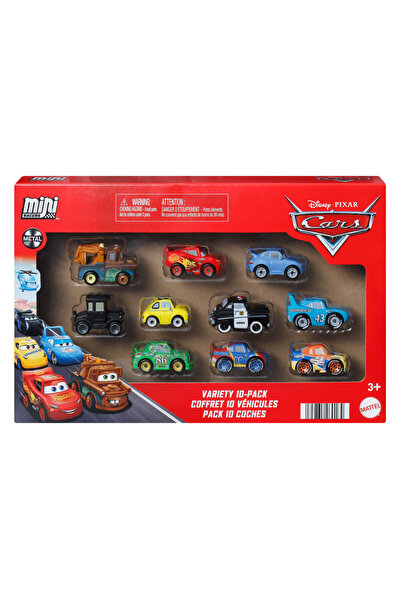 mattel Дисни Пиксар Колите блистер 10 мини колички