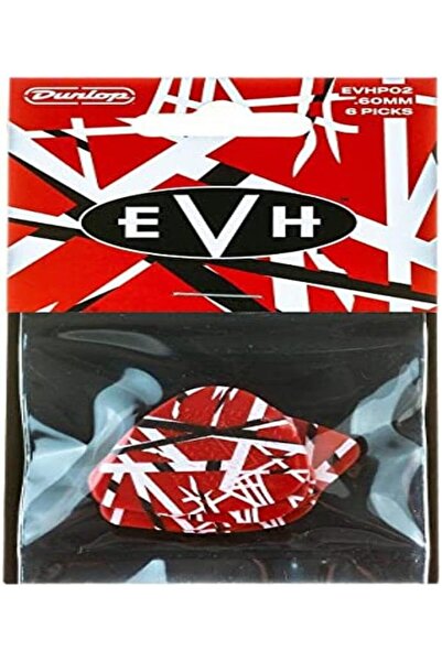 Jim Dunlop EVH Frankenstein Gitar Seçtikleri, 6'lı Paket (EVHP02)
