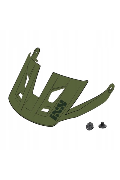 IXS Vizor pentru cască de bicicletă Trigger FF olive mărime S/M