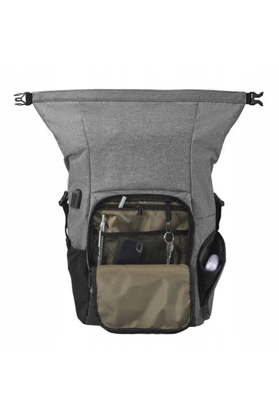 Hama Rucsac laptop Terra, ușor, pentru notebook de până la 15.6 inch, Gri