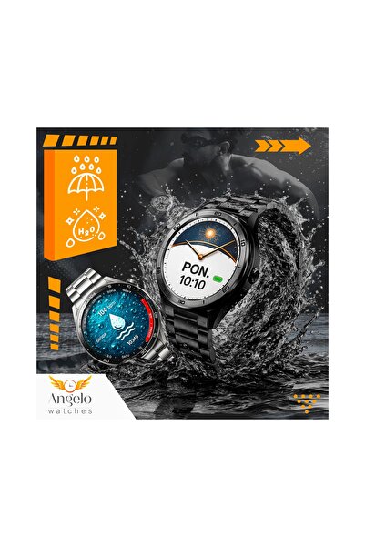 Angelo Watches SMARTWATCH PENTRU VÂRȘIȚI CEAS CARDIOLOGIC ECG APELURI PPG HRV...
