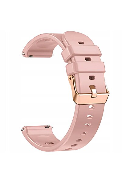 WonderWatch Curea de silicon pentru smartwatch, roz, 20 mm, universală