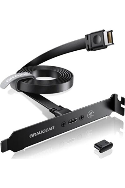 Graugear Καλώδιο επέκτασης USB-C 3.2 Gen2x2 με βάση PCI (G-ETC-20G-B)