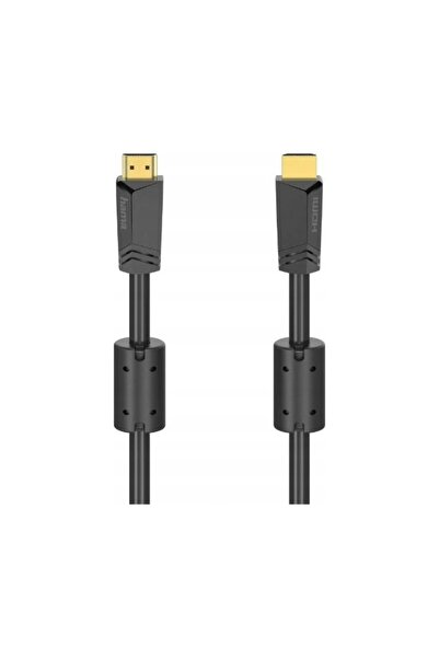 Hama Cablu HDMI 4K, 3S, placat cu aur, 15m, Negru