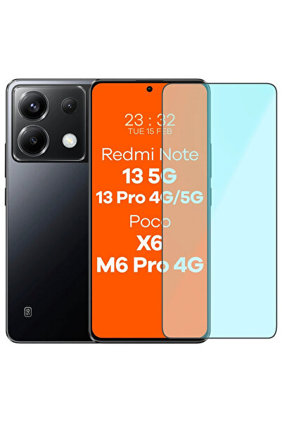 BizonMobile Bizon Έξυπνο Γυαλί 9H Προστατευτικό Οθόνης για POCO X6, Redmi Not...