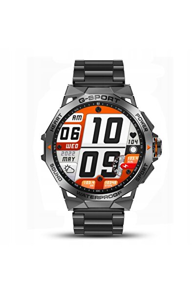 JG Smart SMARTWATCH PENTRU BĂRBAȚI MENIU APELURI REZISTENT LA APĂ RITM CARDIA...