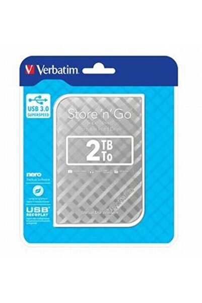 Verbatim Εξωτερικός δίσκος 2.5 " 2TB Store "n" Go 53198 USB 3.0 5400rpm Μαύρο