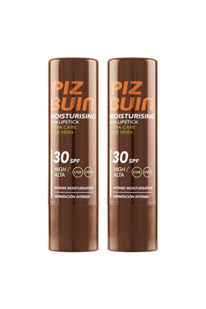 Piz Buin Balsam de buze hidratant și protector SPF30 x2 bucăți