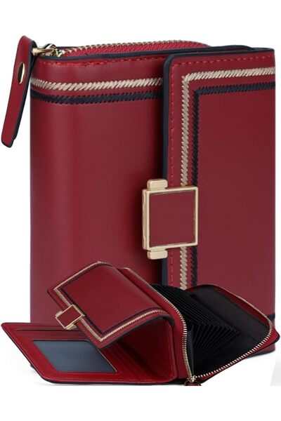 GENERAL Women Wallet, Minimalist Design Women's Travel Wallets with ID Window...
