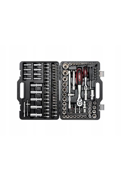 Airpress Set de chei tubulare + inserții - 108 piese 75246