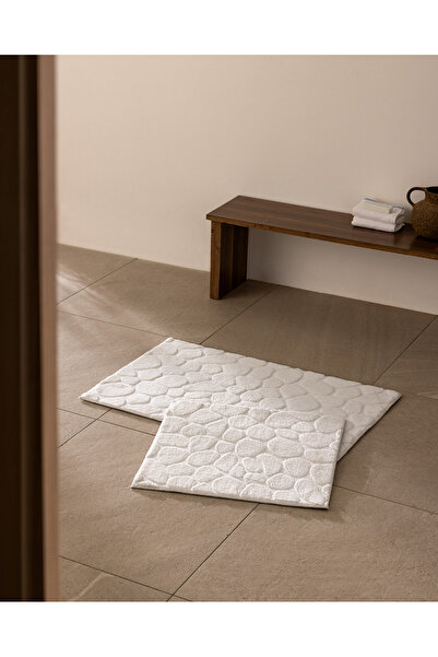 Madame Coco Lumielle 2-Piece Bath Mat - Ecru