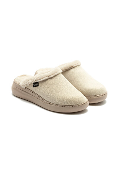 Twigy Demmy Suede Women's House Slippers Beige 37/41