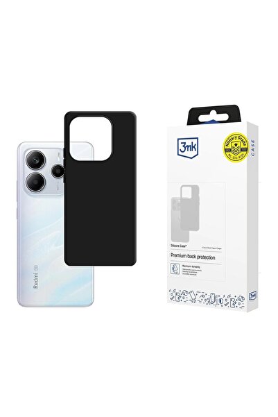 3MK Husă de silicon pentru Xiaomi Redmi Note 14 5G, Negru
