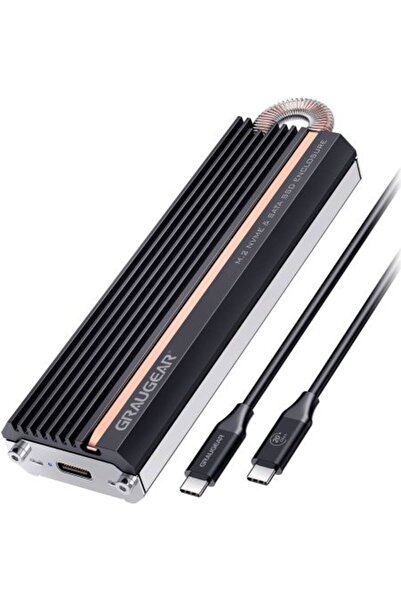 Graugear Εξωτερική Θήκη G-M208-20G USB-C 3.2 Gen2x2 Μαύρο