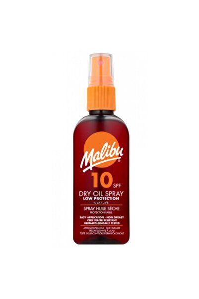 Malibu Spray Ulei Uscat SPF10 Ulei de Bronzat 100ml