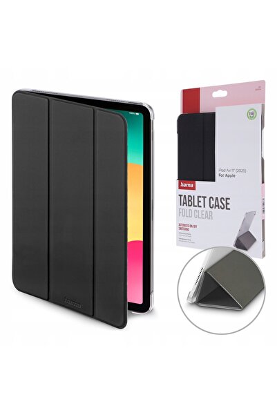 Hama Husă transparentă pliabilă pentru iPad Air 11 " 2025, neagră
