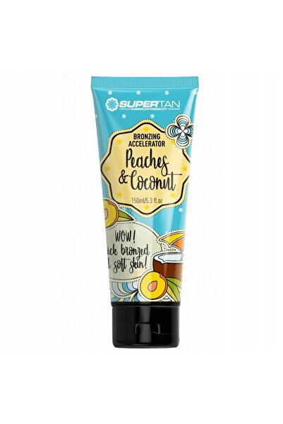 supertan Bronzer Cremă cu Piersici și Nucă de Cocos cu Aloe 150ml