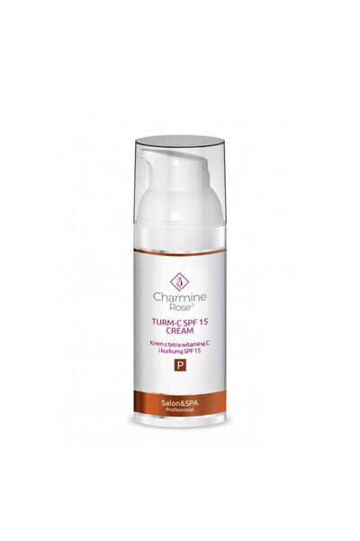 Charmine Rose Cremă Turm-C cu tetra-vitamina C și turmeric SPF15 50ml