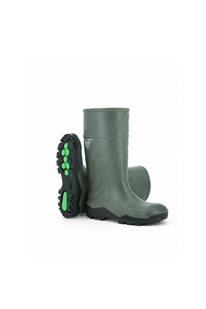 Hexa boots S4 Poliüretan Güvenlik Çizmesi, Çelik Burunlu, Kaymaz Taban, Haki,...