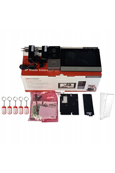 Hikvision WIDEODOMOFON DS-KIS603-P WiFi LCD DS-KV6113-WPE1 + DS-KH630-WTE1