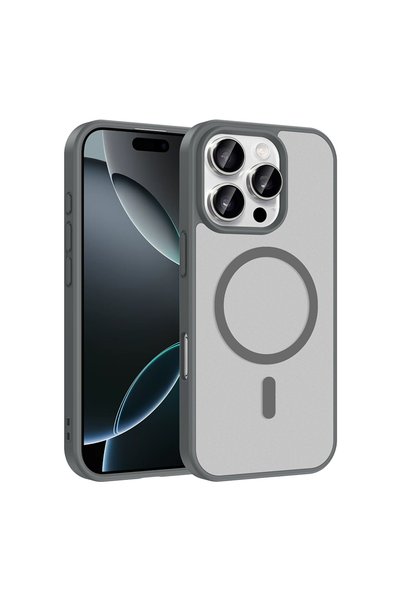 zore iPhone 16 Pro Case Magsafe Camera Protected Matte Anti-Fingerprint Cover