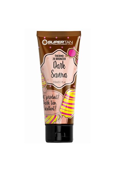 supertan Bronzer Dark Sauna cu efect de picurare 150ml