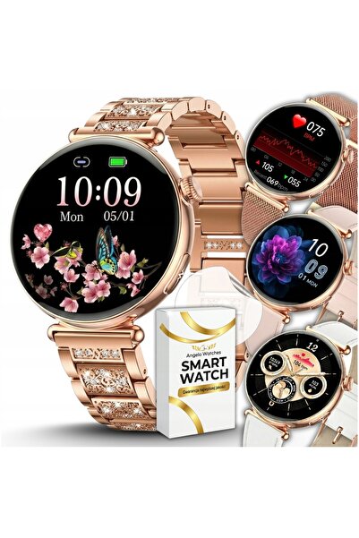 Angelo Watches SMARTWATCH CEAS DE DAMĂ CARDIO ECG Tensiune arterială APĂSĂRI ...