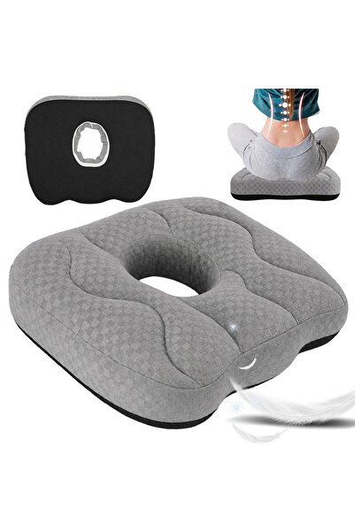 bedee Pernă ergonomică pentru scaun de birou, pernă lombară, ergonomică