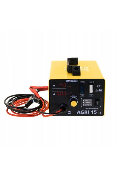 MAGNUM INVERTER ÎNCĂRCĂTOR AGRI 15 V2 6/12V 15A 230V, PB/AGM-GEL/LiFePO