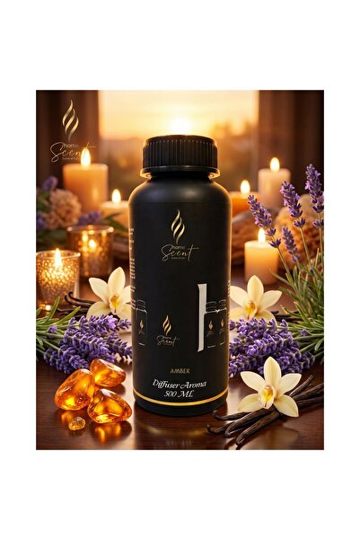 Home Scent Amber Aroma Oil 500ml | Premium Ultrasonic Diffuser Fragrance