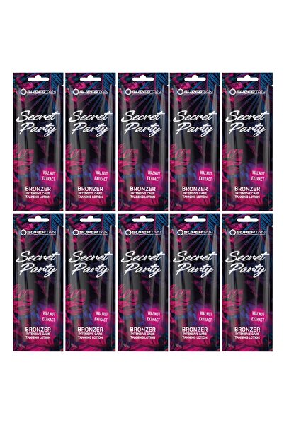 supertan Set de 10 California Secret Party Bronzer 15ml