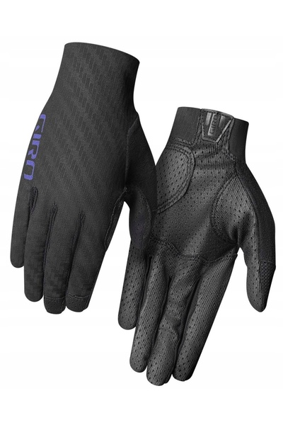 Giro Rivette Cs Mănuși de ciclism pentru femei, negre, violet electric - M