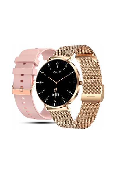 JG Smart SMARTWATCH CEAS DE MÂNĂ PENTRU FEMEI MENIU APELURI Tensiune arterial...