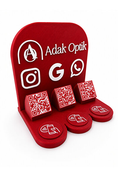 Gürses Qr Nfc Sosyal Medya Standı