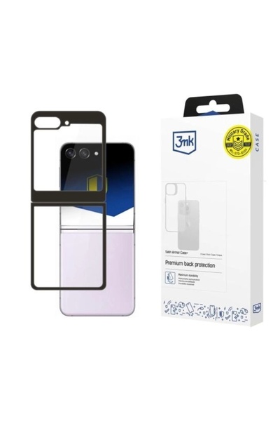 3MK Husă transparentă tip armură din satin pentru Samsung Galaxy Z Flip 5 F731