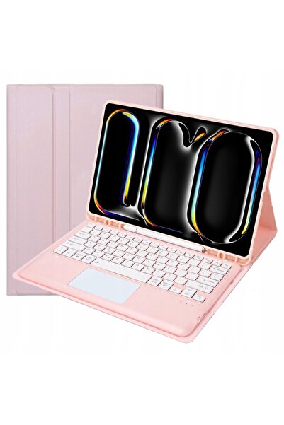 ERBORD Husă cu tastatură și touchpad Bluetooth pentru Apple iPad Pro 13 " Gen. 7