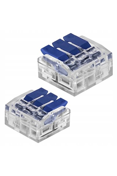 Orno TERMINAL CU CONECTARE RAPIDĂ CU 3 CĂI 3x 0.75-4mm² 100 BUCĂȚI