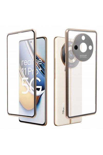XGSM Carcasă magnetică DUAL GLASS pentru Realme 11 Pro/Plus