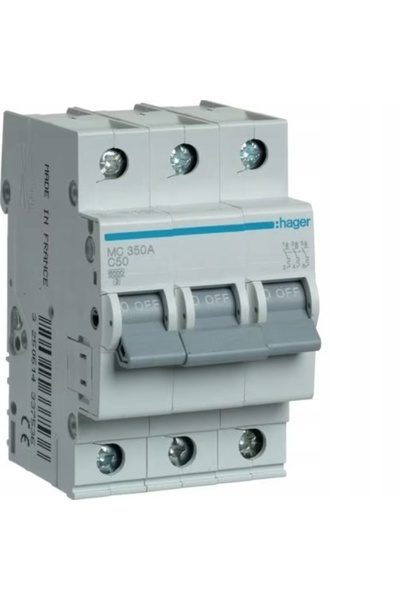 hager MC350A 50A 3P 400V 6kA Disjunctor