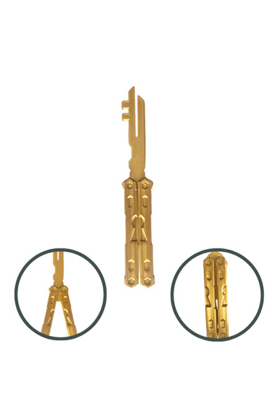 Lulu's Prints Figurina Keylisong Rivals Roblox, auriu, plastic, 245x37x20 mm
