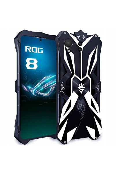 XGSM Carcasă blindată din aluminiu pentru ASUS ROG Phone 8 Pro, husă de prote...