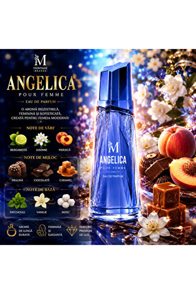 Montage Brands Parfum Dama Angelica Pour Femme 100 ml Pralina, Ciocolata, Van...